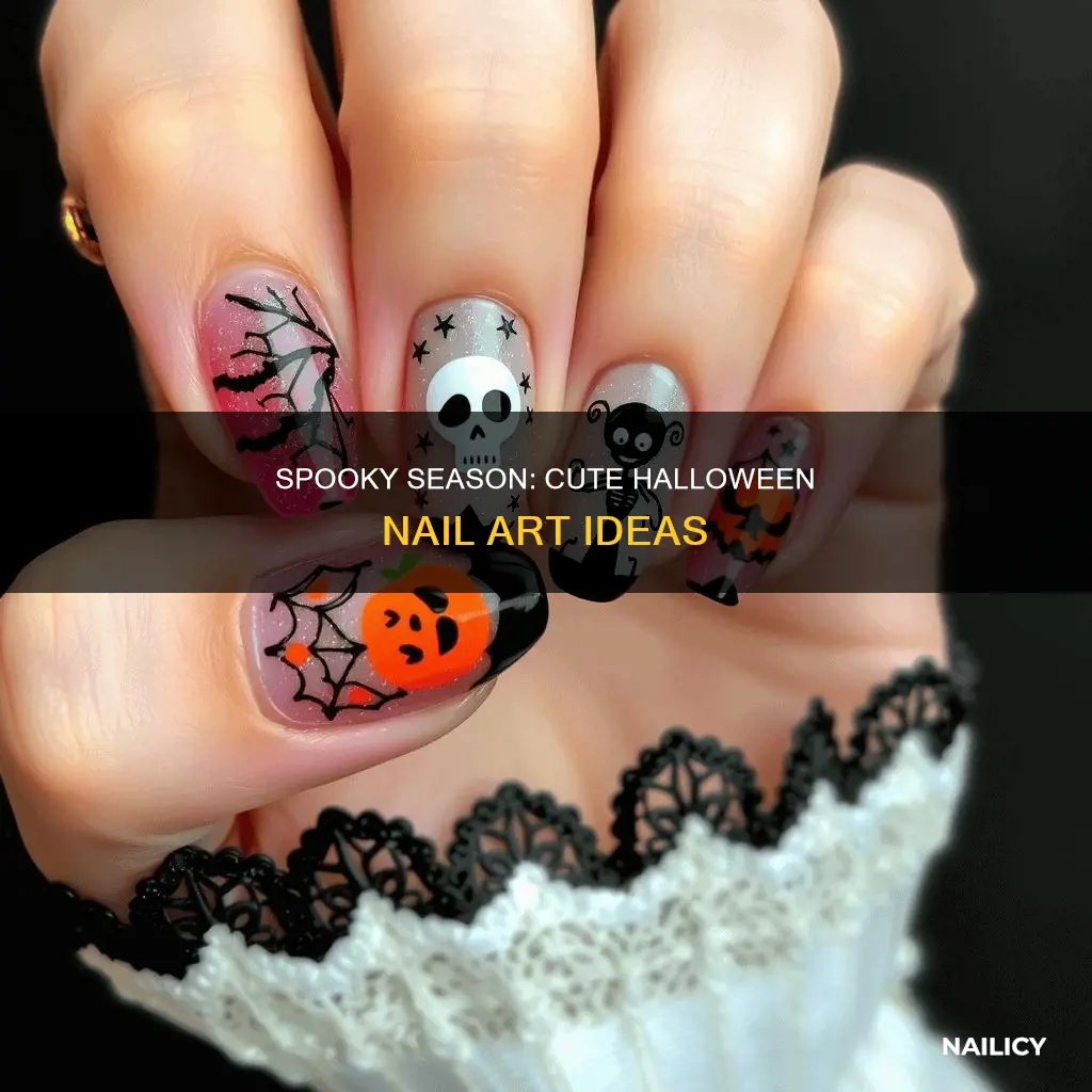 how to do cute halloween nails