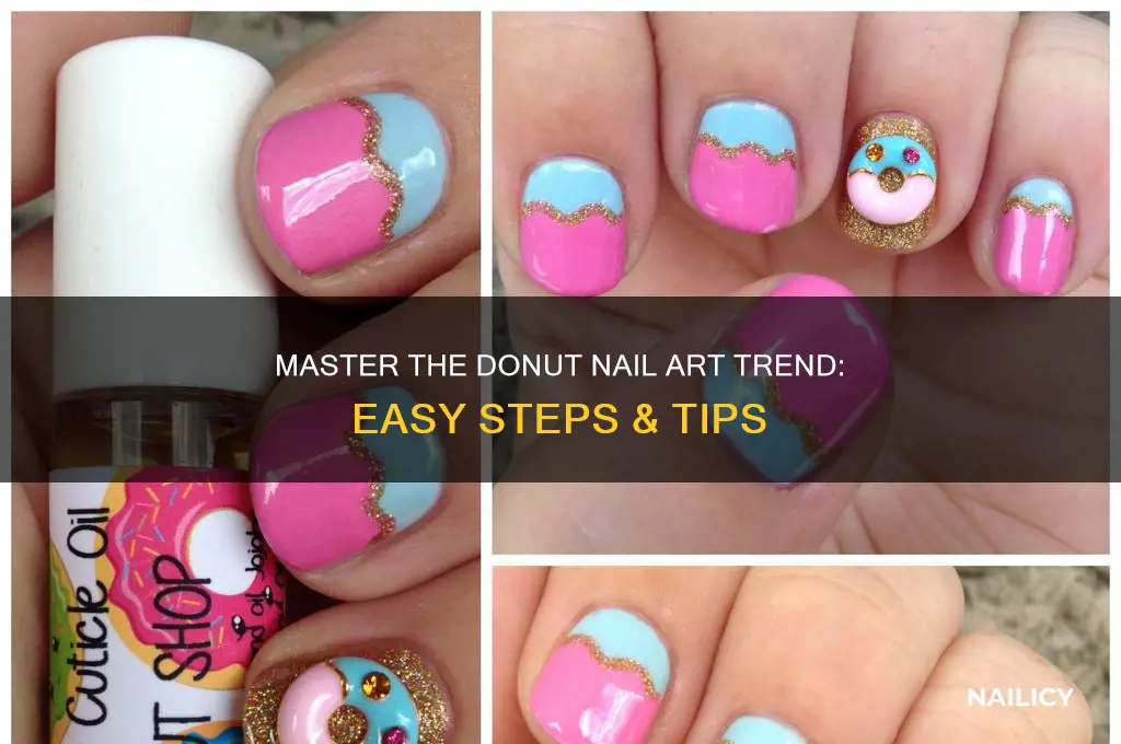 how to do donut nails