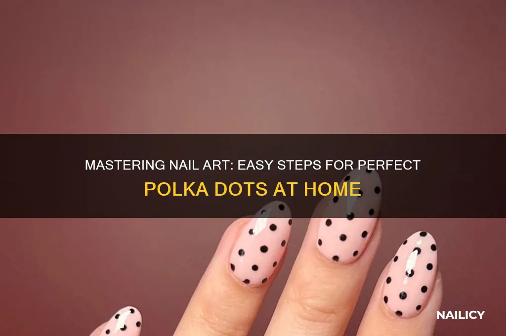 how to do dots on your nails