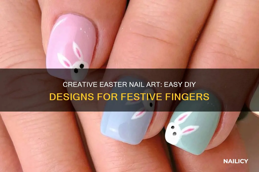 how to do easter nails