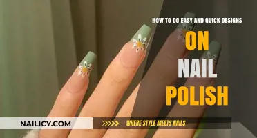 Quick & Easy Nail Polish Designs for Beginners: Simple DIY Ideas