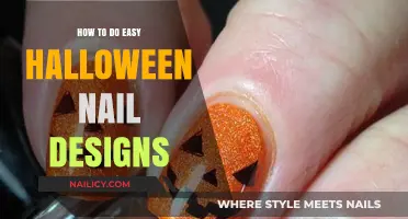 Spooky Chic: Simple Halloween Nail Art Ideas for Beginners