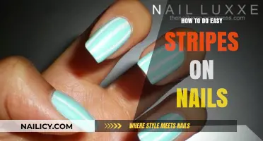 Simple Striped Nail Art: Easy Techniques for Perfect Lines Every Time
