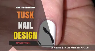 Elegant Elephant Tusk Nail Art: Step-by-Step Tutorial for Stunning Manicures