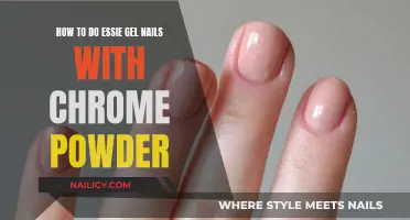 Essie Gel Nails: Chrome Powder Application Guide