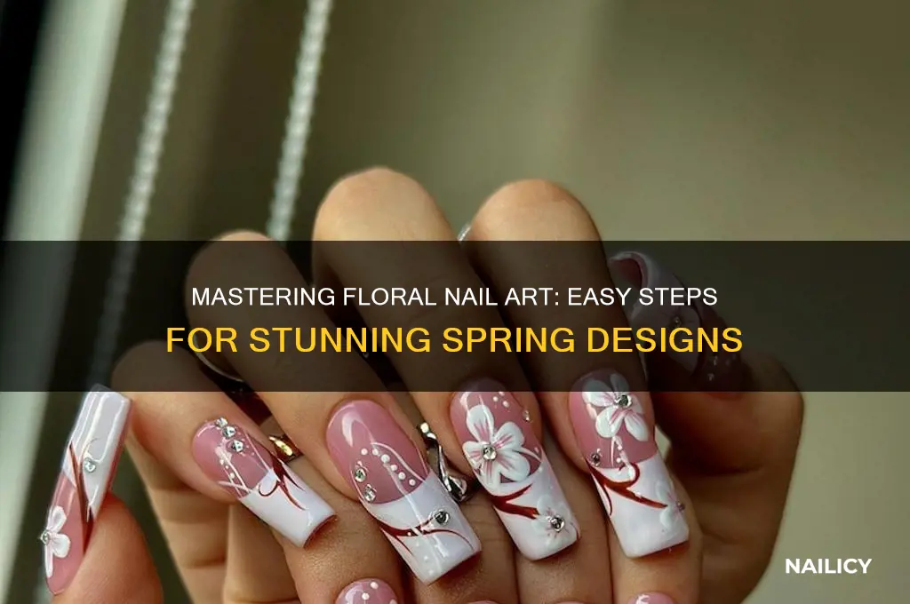 how to do floral nails