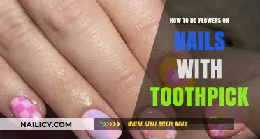 Easy Toothpick Nail Art: Create Stunning Floral Designs at Home