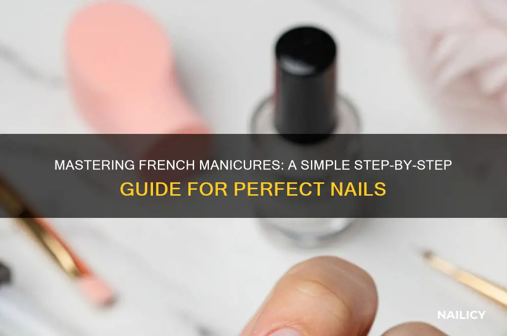 how to do french nails step by step