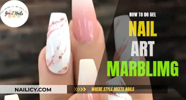 Gel Nail Art Marbling: Easy Steps to Master the Technique
