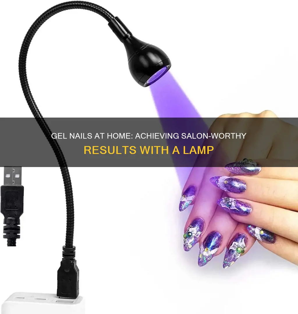 how to do gel nails at home with lamp