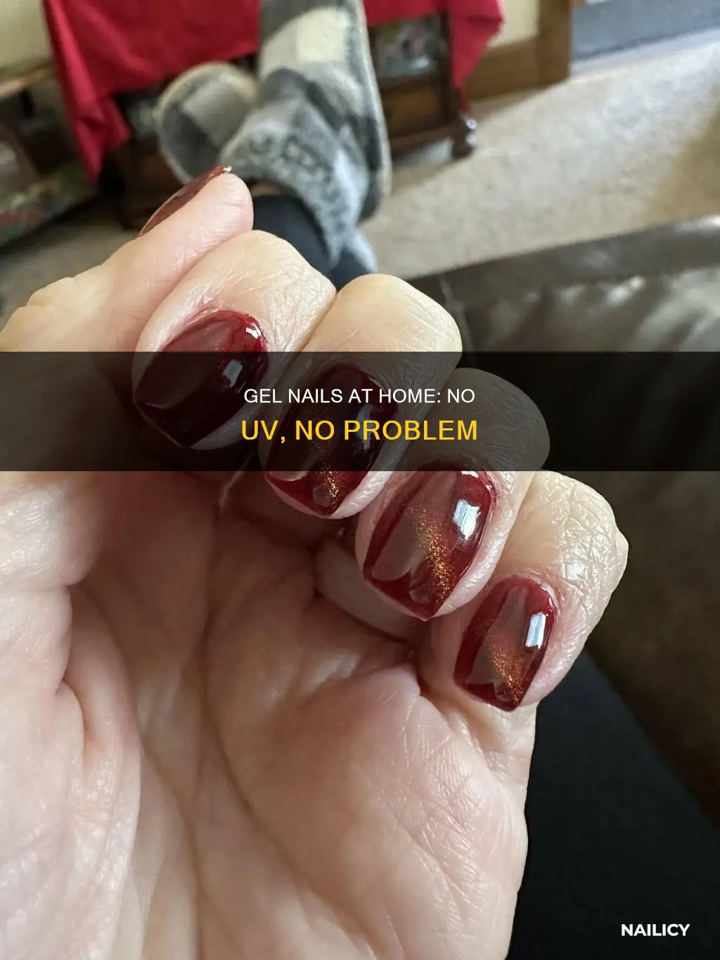 how to do gel nails at home without uv