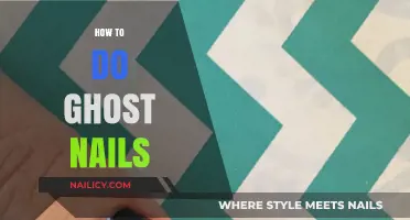 Master the Spooky Trend: A Step-by-Step Guide to Ghost Nails