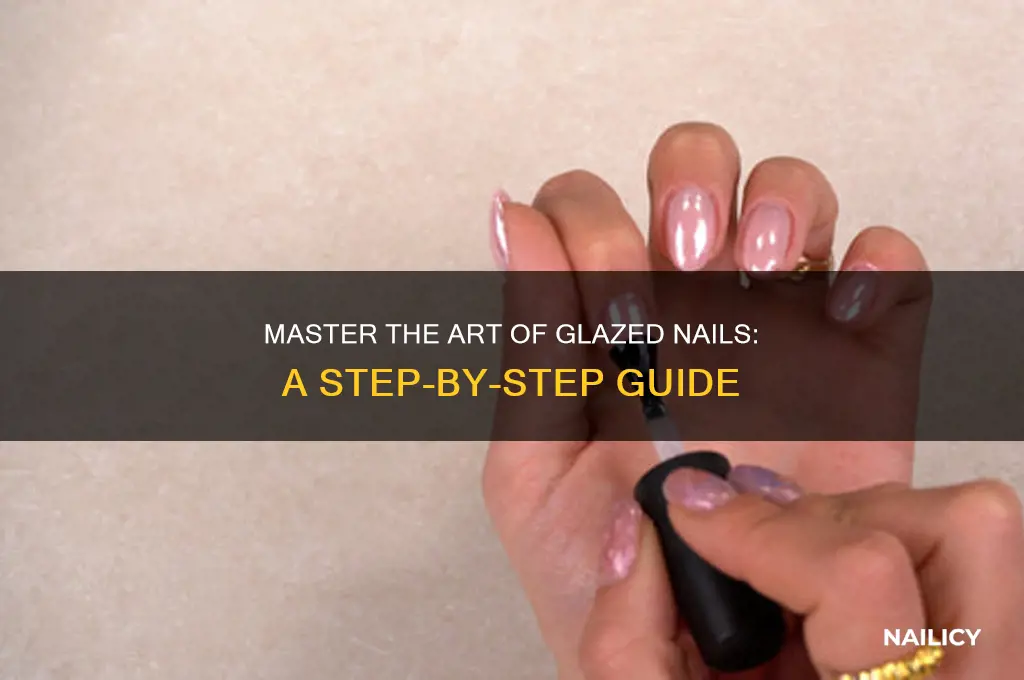 how to do glazed nails