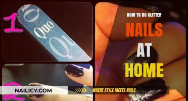 Sparkle Like a Pro: Easy DIY Glitter Nails at Home
