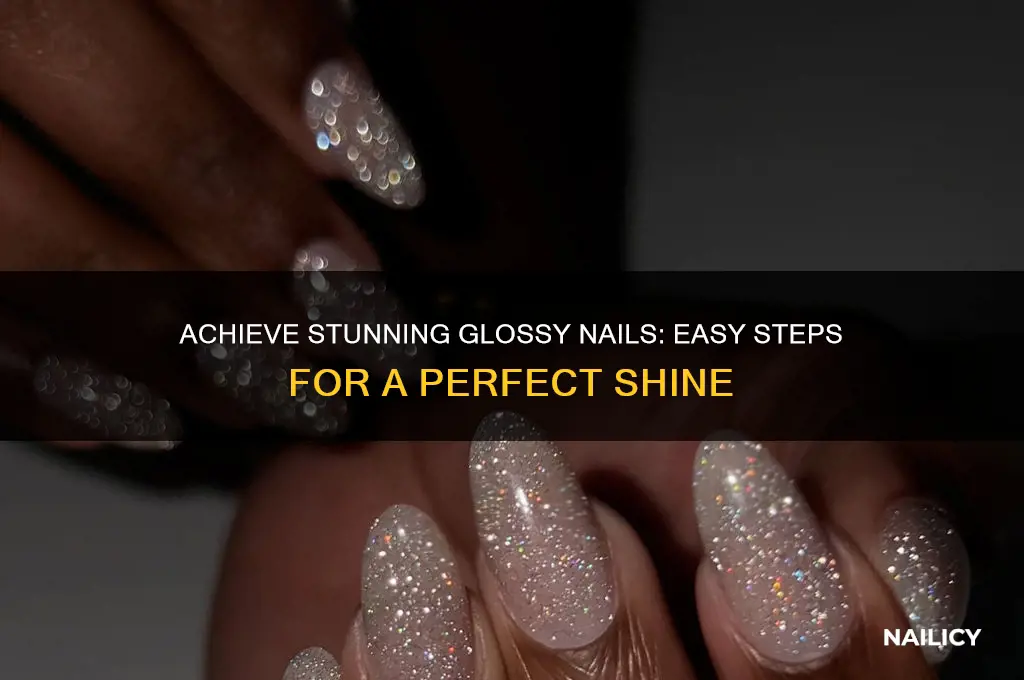 how to do glossy nails