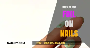 Glam Up Your Manicure: Mastering Gold Foil Nail Art Techniques