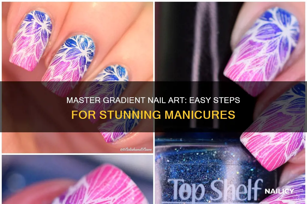 how to do gradiens on ur nails