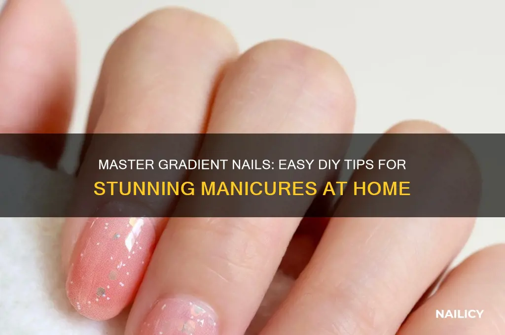 how to do gradient nails at home