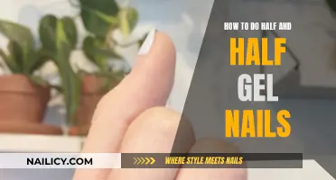 Creating Half-and-Half Gel Nails: The Perfect Manicure Blend