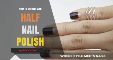 Master the Half-and-Half Nail Polish Trend: Easy Steps & Tips
