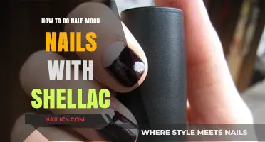 Mastering Half Moon Nails: A Shellac Guide for Perfect Lunar Manicures
