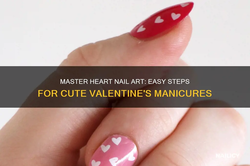 how to do heart nails