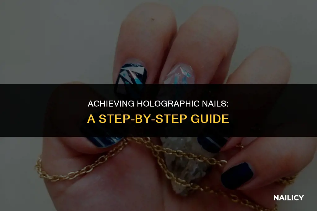 how to do holo get nails