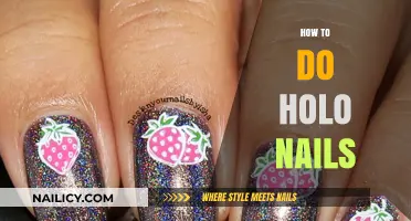 Mastering Holo Nails: Easy Steps for a Stunning Holographic Manicure