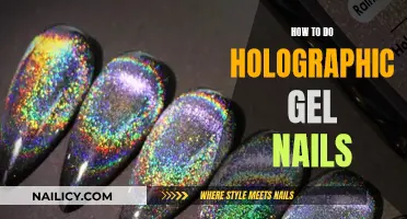 Holographic Gel Nails: Achieving the Perfect Holo Mani