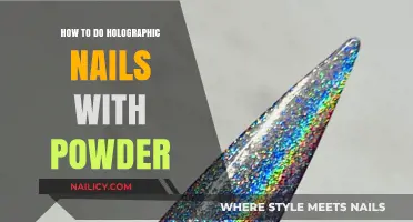Create Stunning Holographic Nails Using Powder: A Step-by-Step Guide