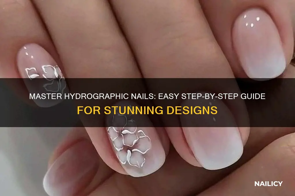 how to do hydrographic nails