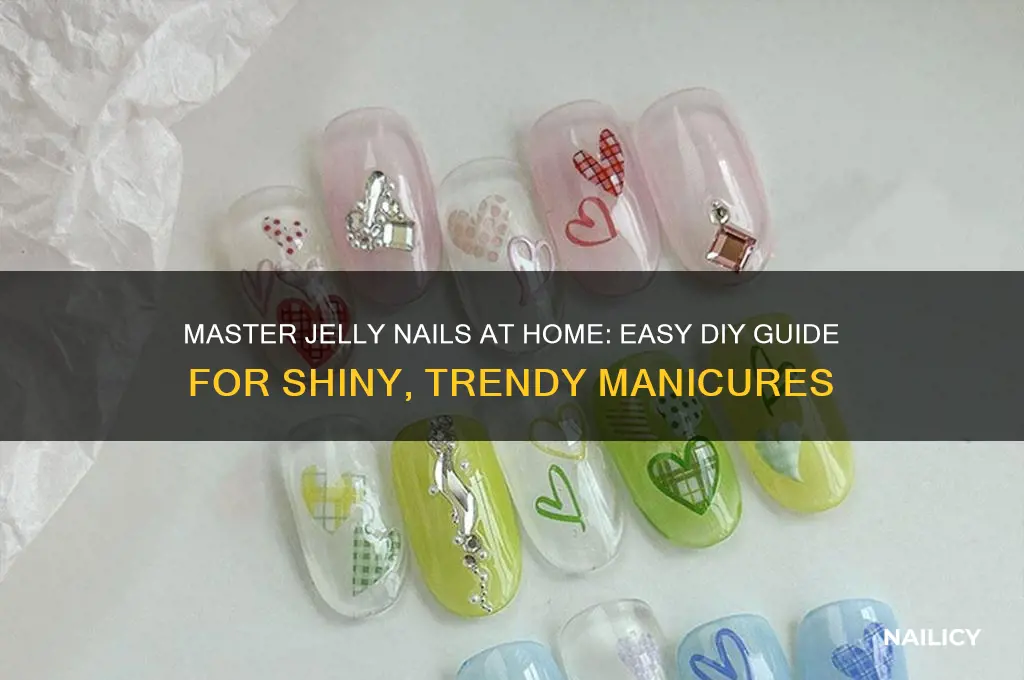 how to do jelly nails at home