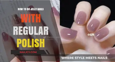 Easy Jelly Nails Tutorial: Achieve the Look with Regular Polish
