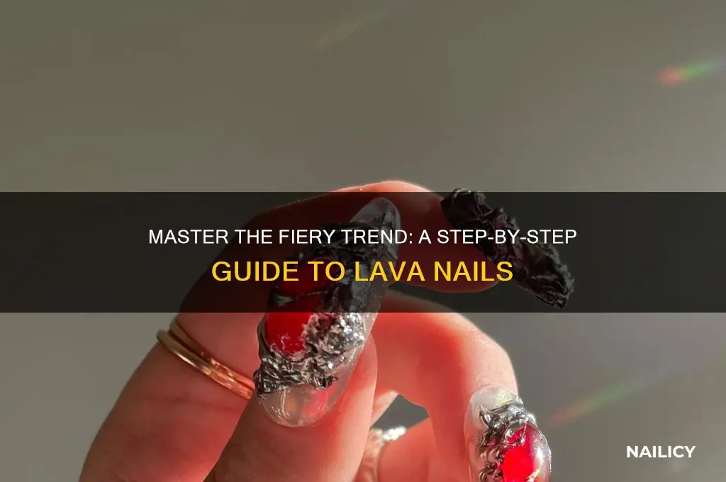 how to do lava nails