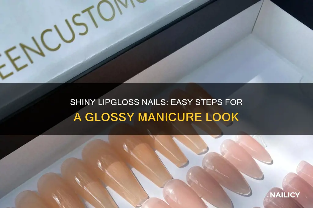 how to do lipgloss nails