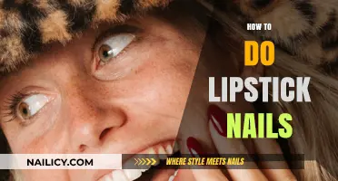 Master Lipstick Nails: Easy Steps for Bold, Trendy Manicures