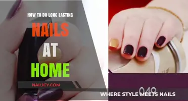 Long-Lasting Nails: DIY Home Manicure Tricks