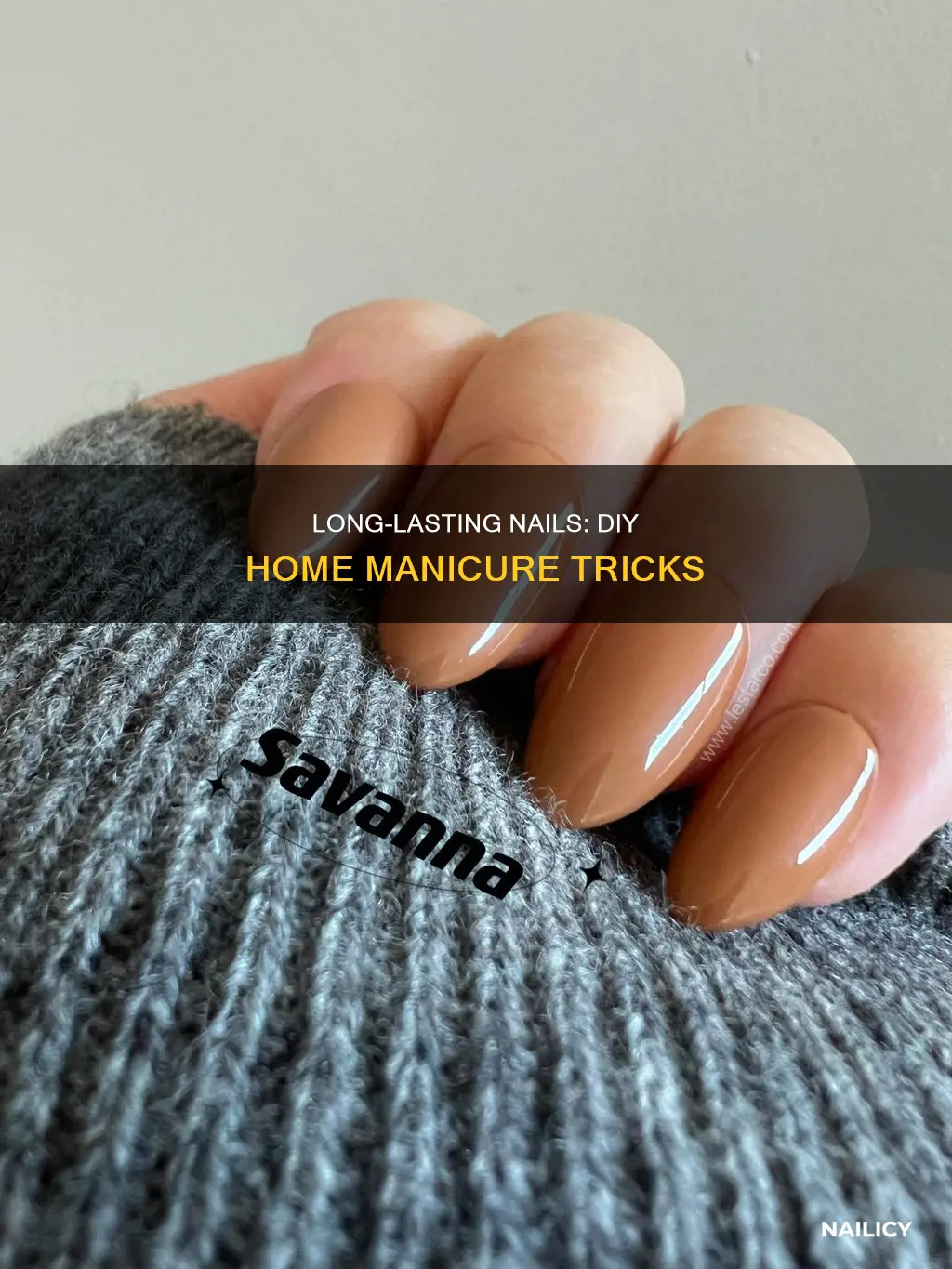 how to do long lasting nails at home