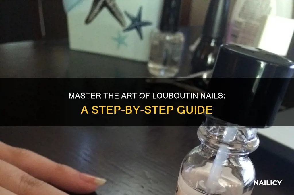 how to do louboutin nails