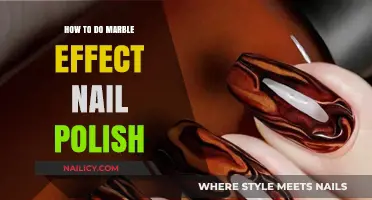 Mastering Marble Effect Nails: Easy Steps for Stunning Polish Designs