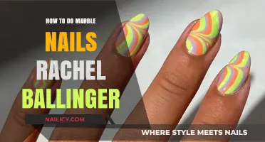 Master Marble Nails: Rachel Ballinger's Easy DIY Tutorial Guide