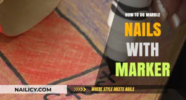 Easy DIY Marble Nails: Create Stunning Designs with Markers