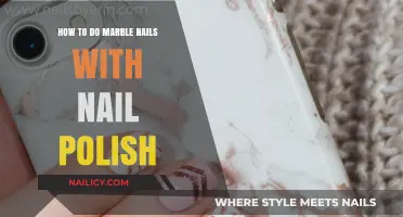 Elegant Marble Nails: Easy DIY Tutorial with Nail Polish