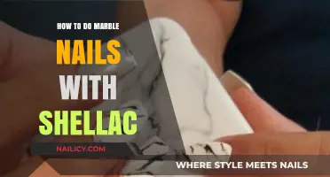 Elegant Marble Nails: A Step-by-Step Shellac Tutorial Guide