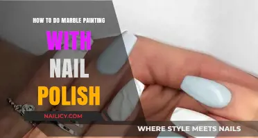 Creative Nail Polish Art: Mastering Marble Painting Techniques at Home