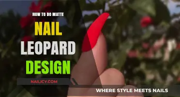 Easy Matte Leopard Nail Art: Step-by-Step Guide for Chic Nails