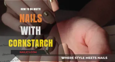Easy DIY Matte Nails: Cornstarch Hack for a Velvet Finish