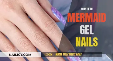 Create Magical Mermaid Gel Nails at Home