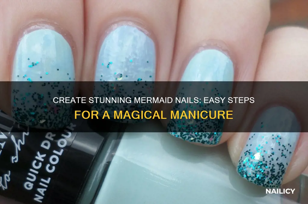 how to do mermaid nails
