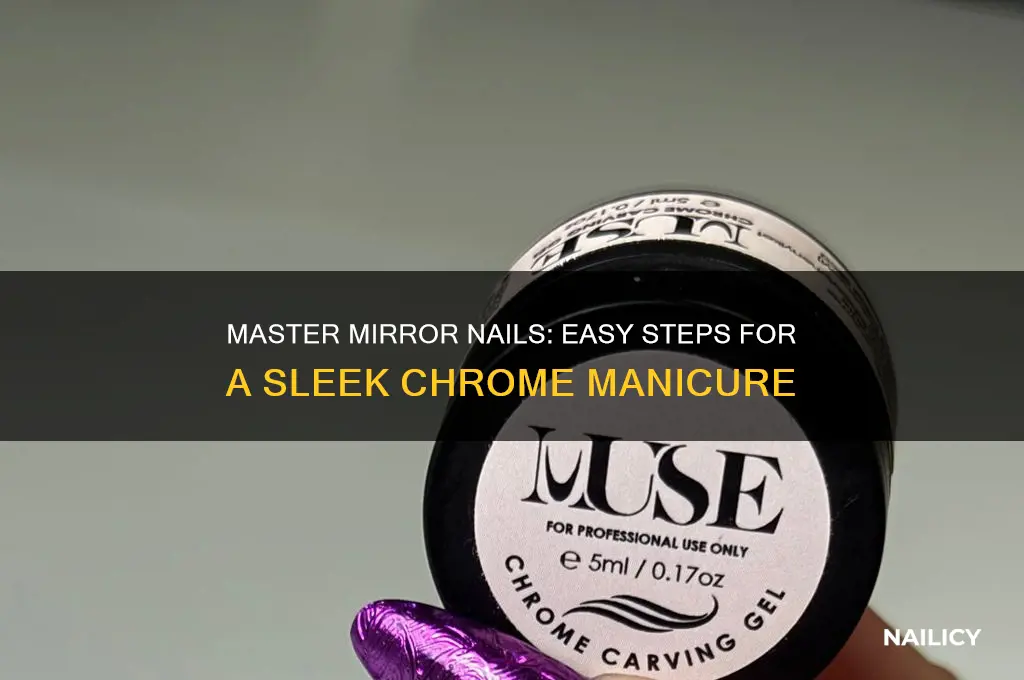 how to do mirror nail polish